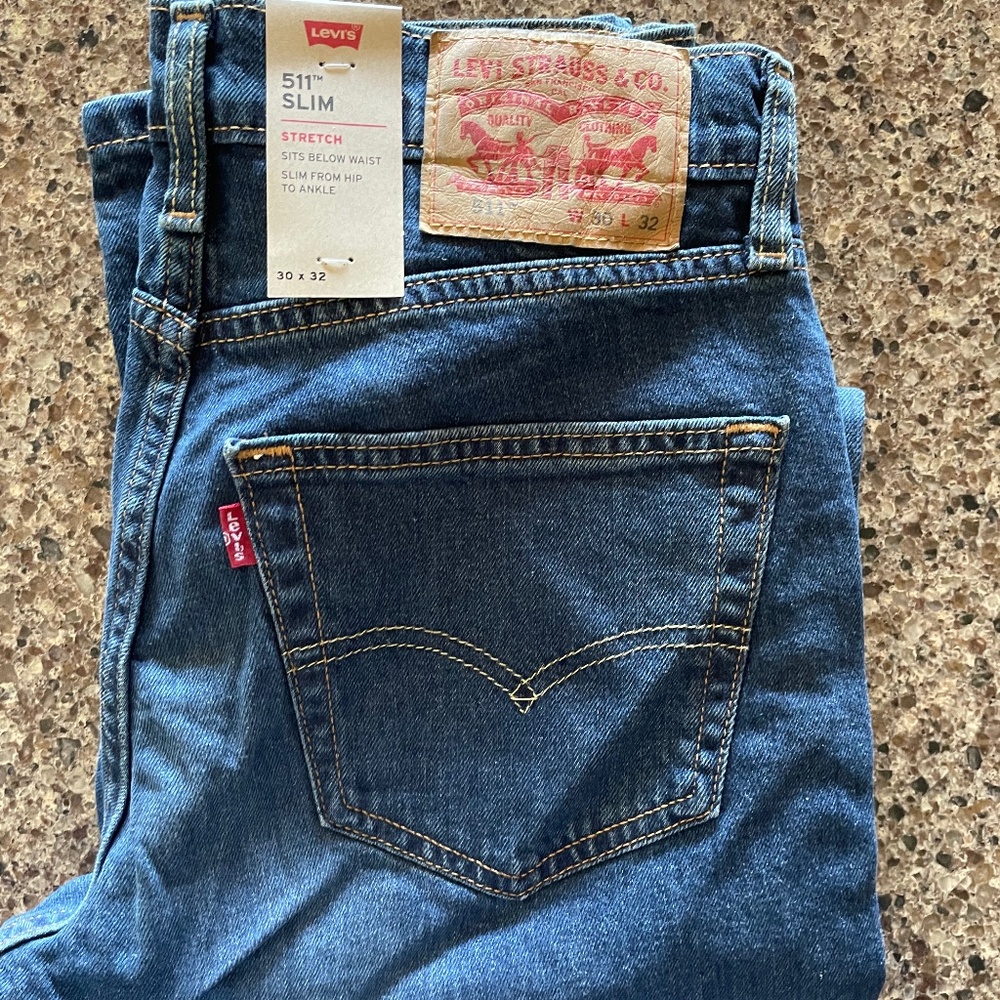 NWT Men's Levi 511 Slim Stretch Jeans